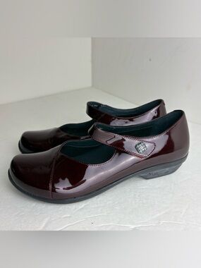 DANSKO Mary Jane Burgundy Patent Leather Shoes EU 37